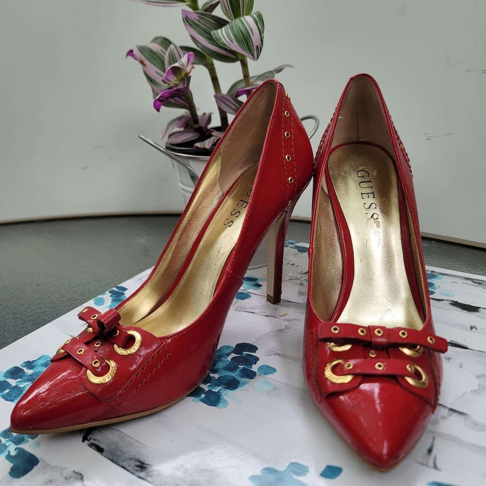 GUESS Red Heels